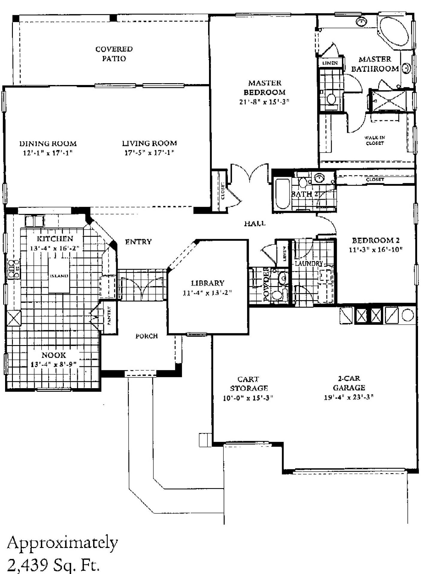 Sun City Grand Ashbury floor plan, Del Webb Sun City Grand