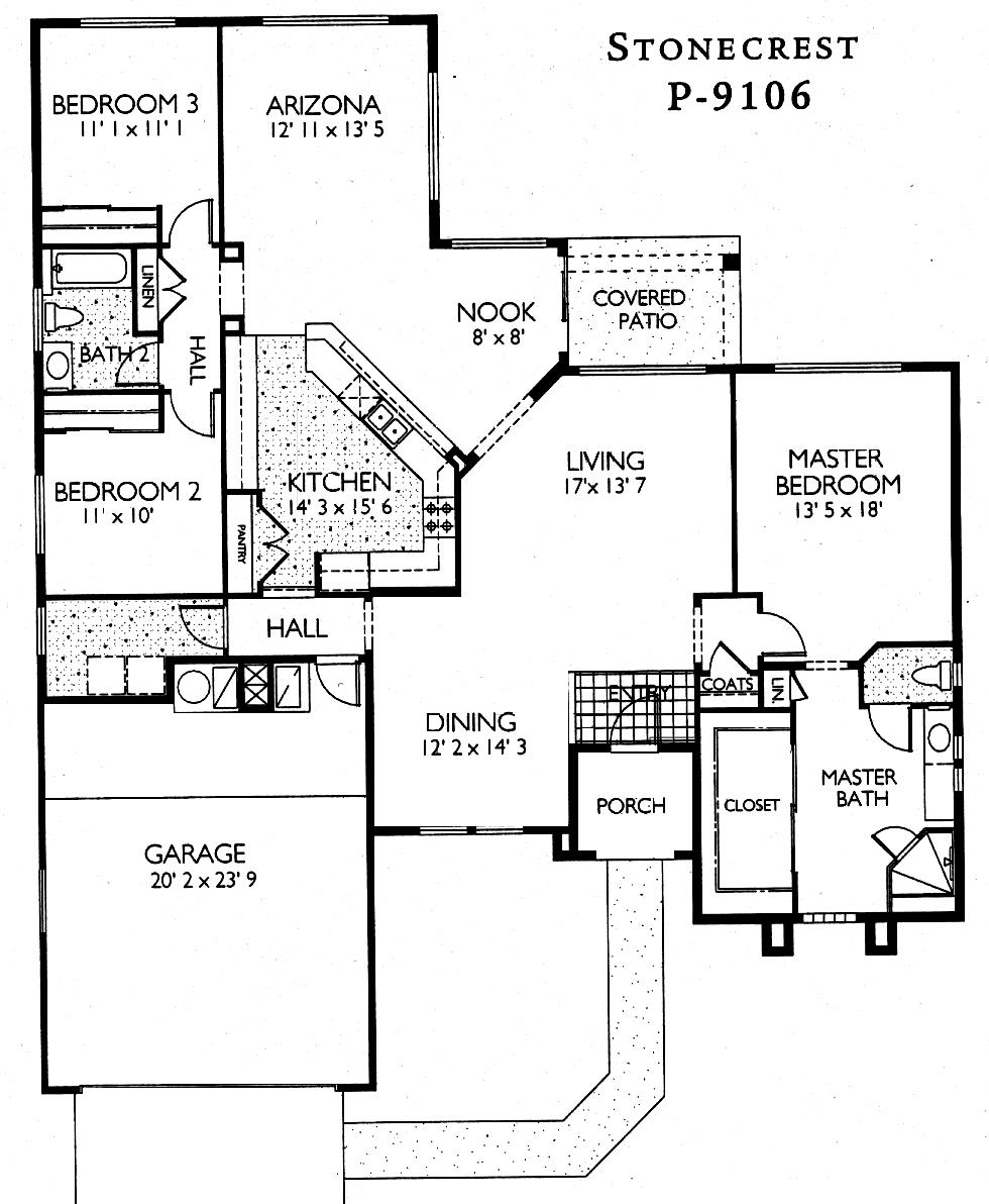 Sun City Grand Stonecrest Floor Plan Del Webb Sun City Grand Floor 