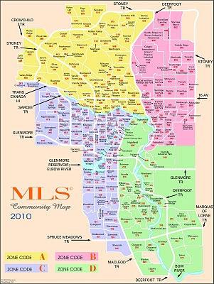 Calgary Map