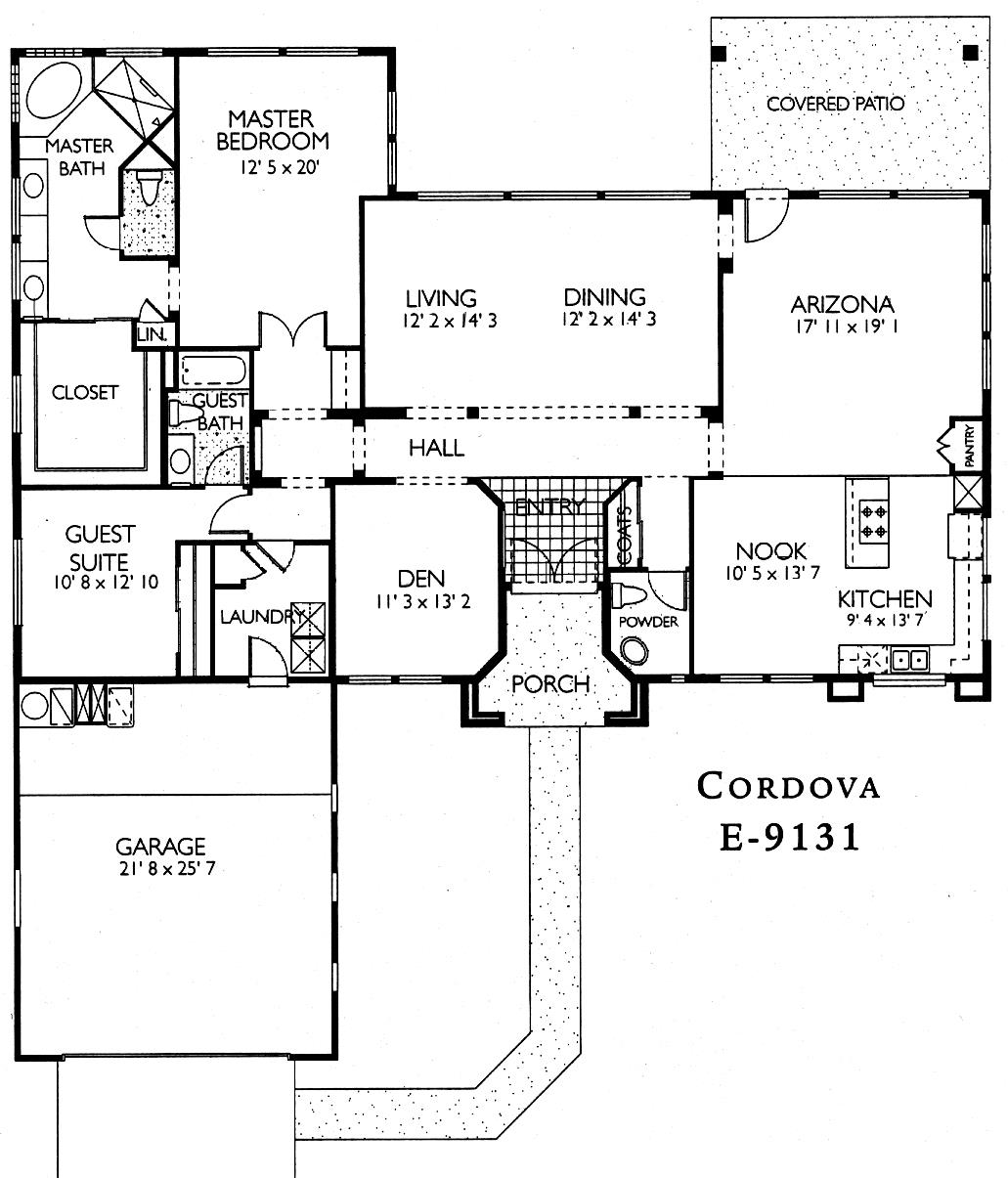 Sun City Grand Cordova floor plan, Del Webb Sun City Grand