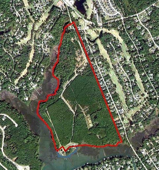Hampstead, North Carolina, 173 acres For Sale, Site Aerial Photo