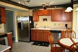 Spacious kitchen features stainless appliances!