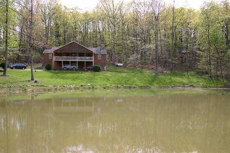 Front view of home / lake
