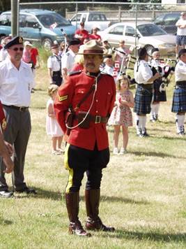 RCMP Pender Island Canada Day