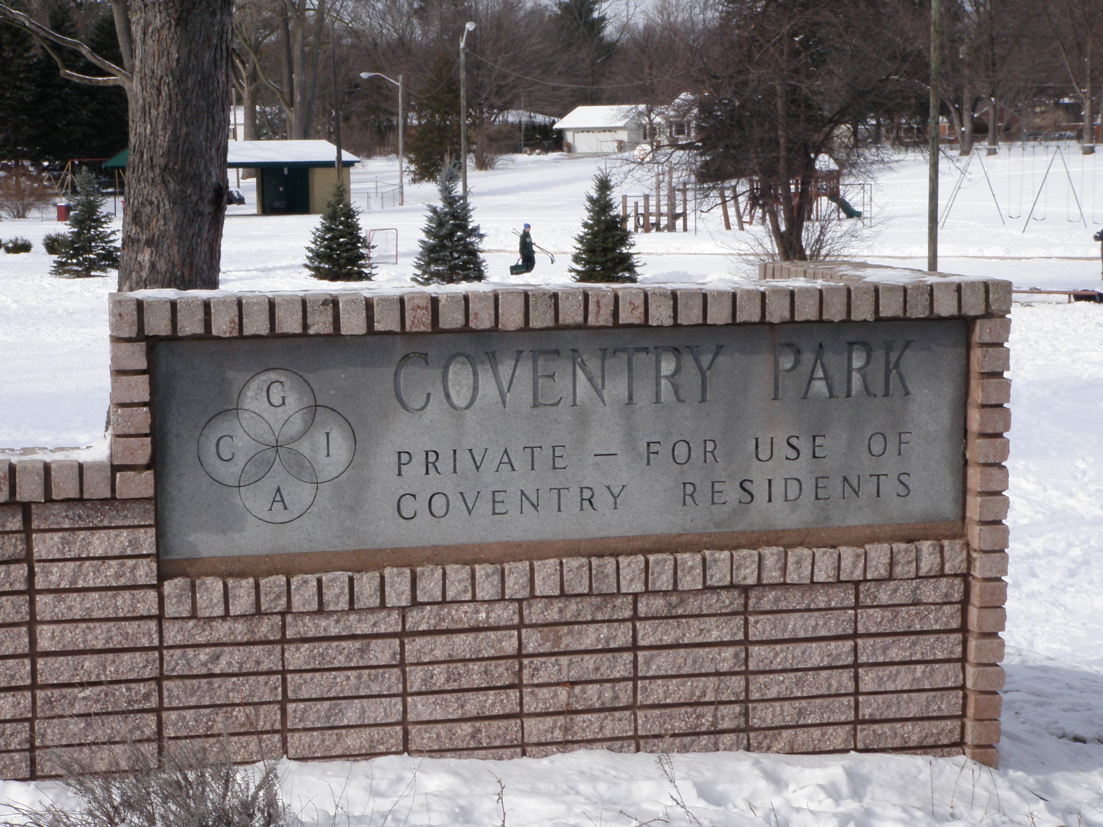 Coventry Gardens Park Livonia Michigan