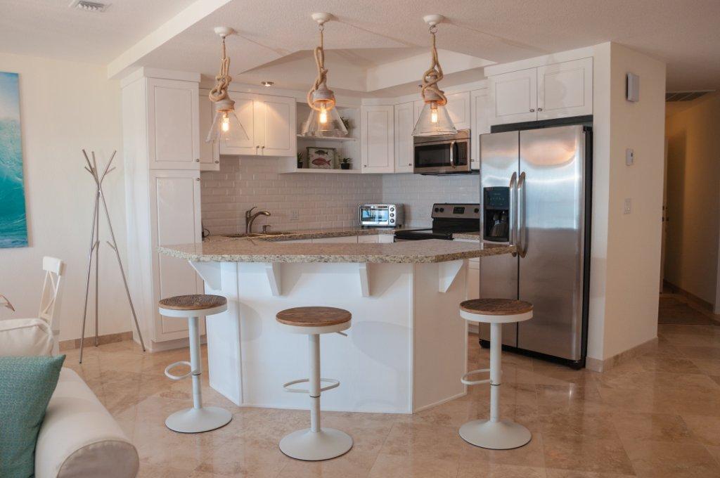 La Jolla Excellence interior finishes - small kitchen