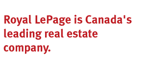 Royal LePage is Canada's leading real estate company.