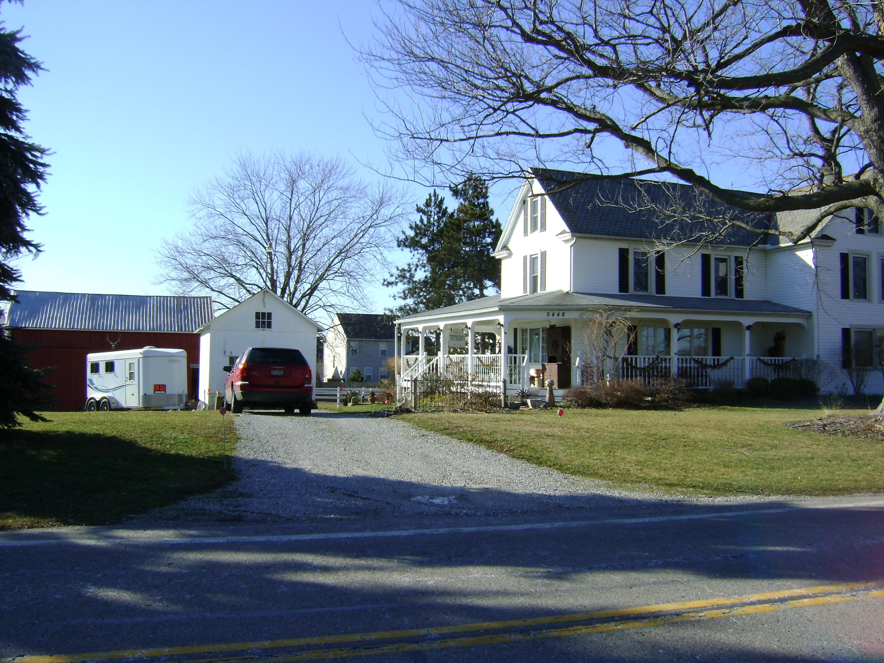5448 Stoney Ridge Rd, North Ridgeville, Ohio, 44039, SOLD HOME, 4 bedroom, 3.5 bath century colonial, wrap around porch, 1.5 acres. barn, mini farm 