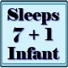 Windsor Hills 3 Bed Condo to Rent Sleeps 7 + 1 Infant