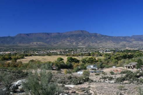 The town of Cottonwood is bordered to the West by Mingus Mountain and the Verde River to the East.  Many farms and ranches exist along the rich flood plains of the Verde River.