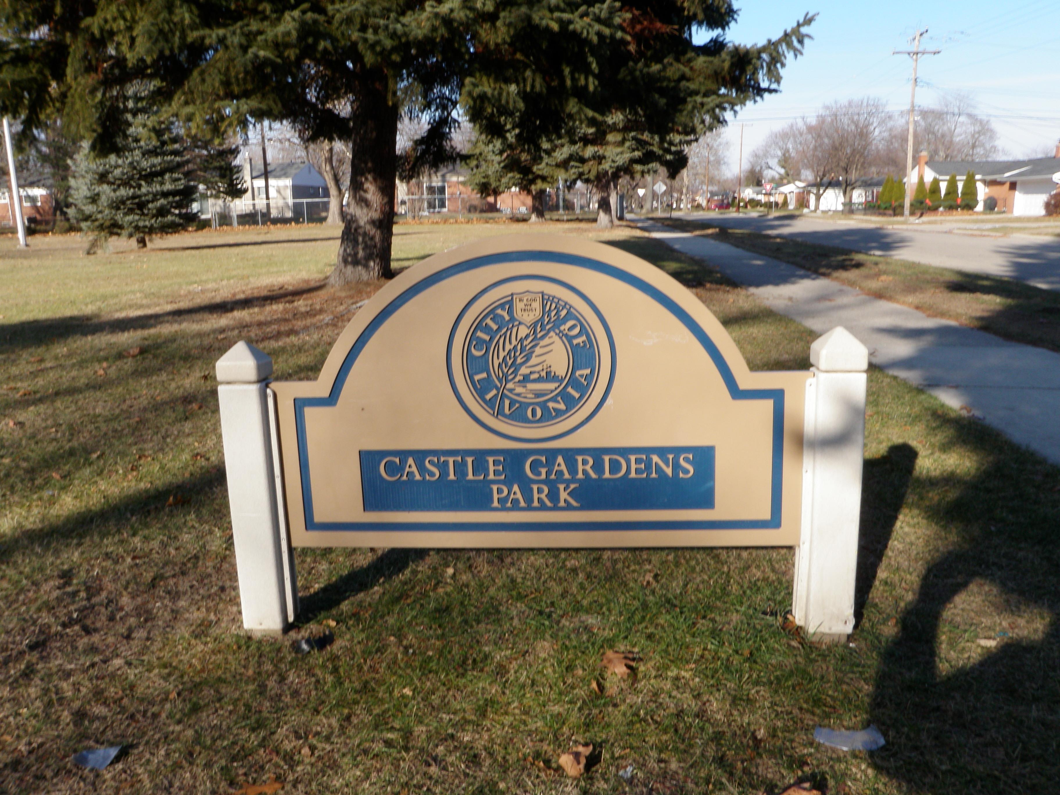 Castle Gardens Park Livonia Michigan