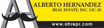 Alberto Hernandez Real Estate, Inc. Lic. 02, www.ahrepr.com