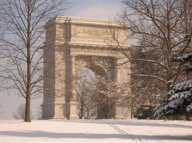 The arch at Valley Forge