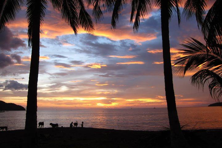 Sunset in Playa Panama