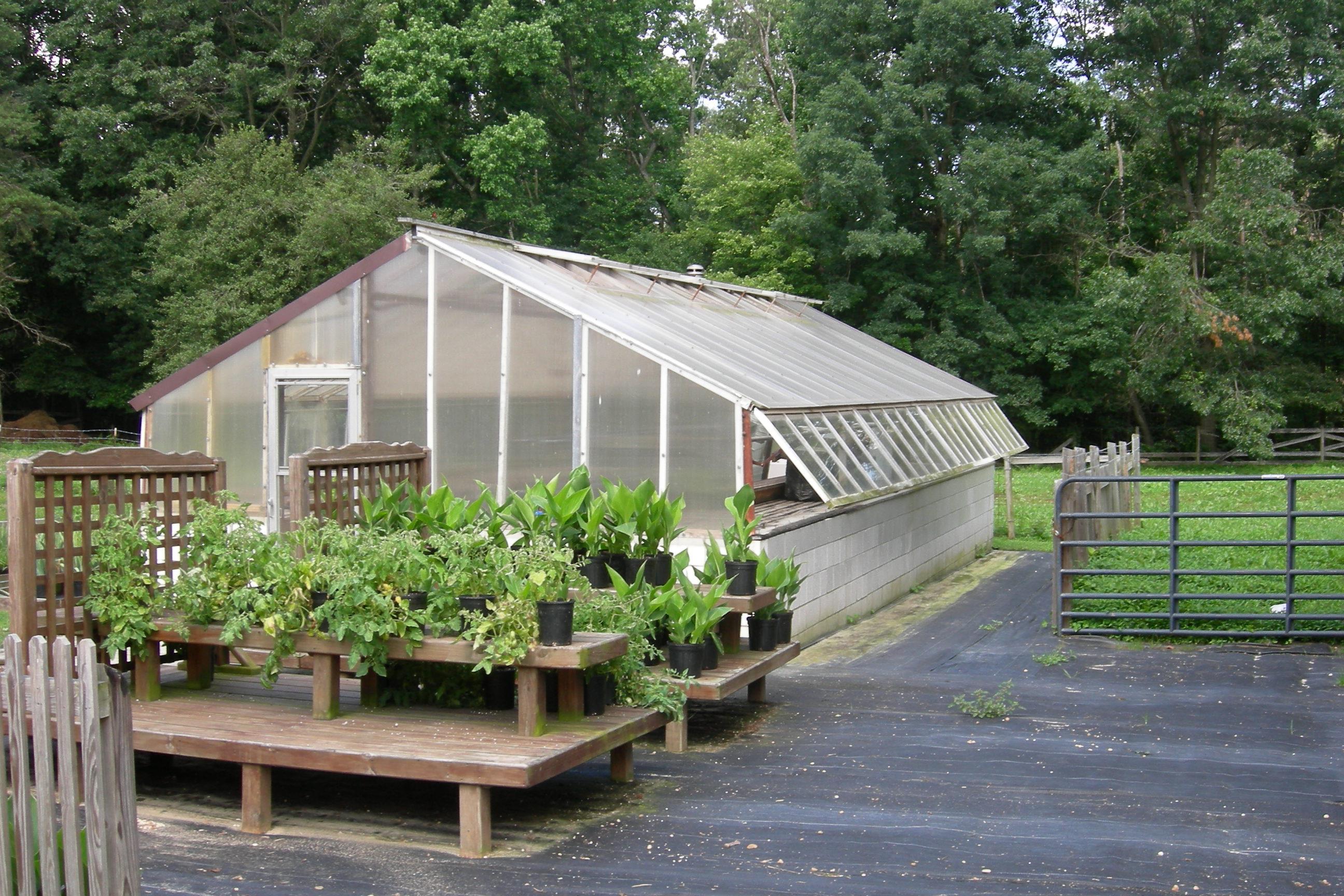 Greenhouses and Agricultural Buildings on Farm Property in Charlotte Hall, MD