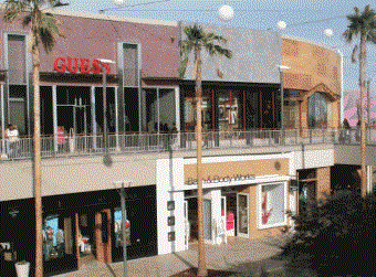 Picture: Del Amo Fashion Center Mall's new open-air section; Torrance, California