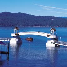 Rising Bridge on Floating Boardwalk