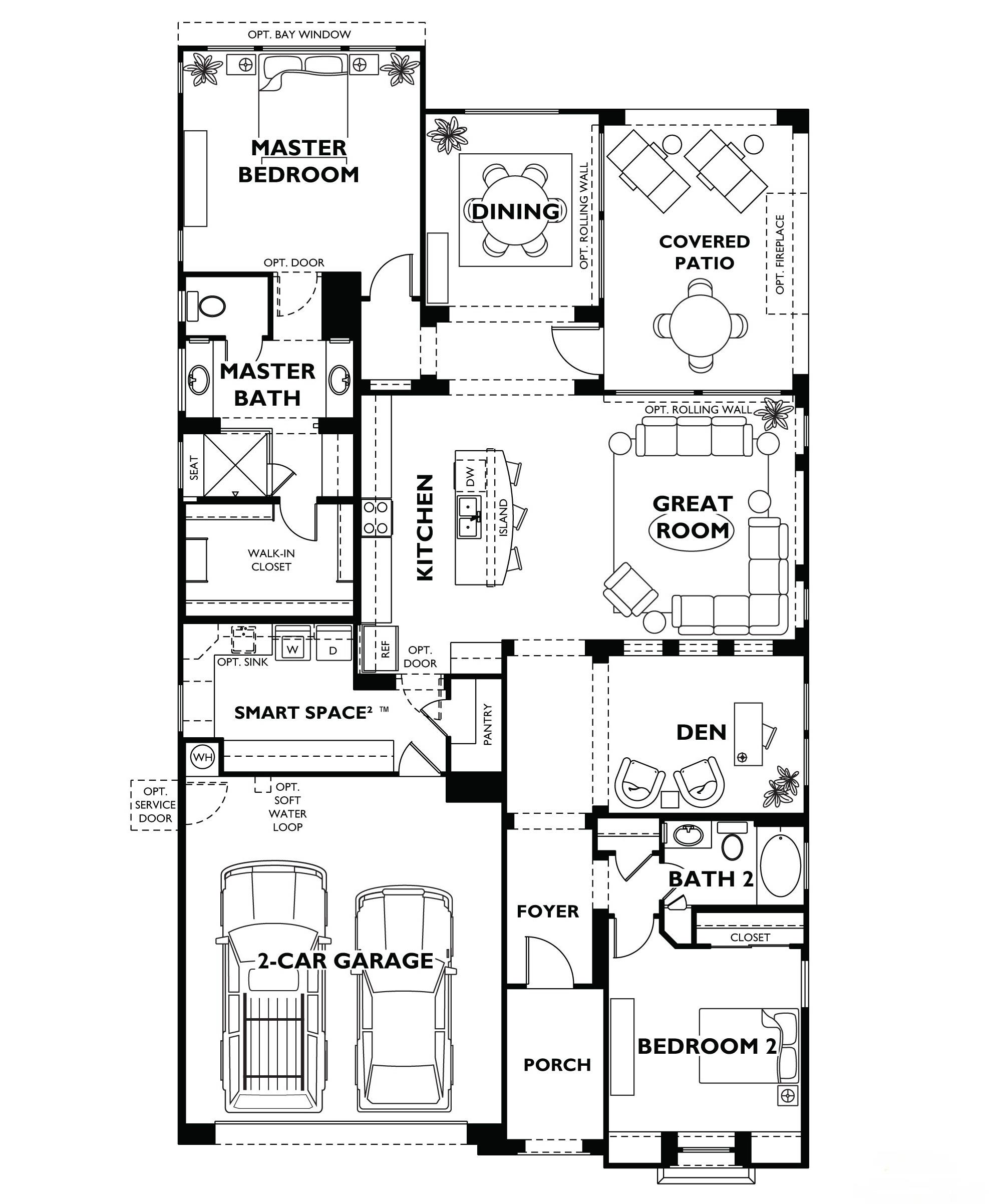 Trilogy at Vistancia Nice Floor Plan Model Home