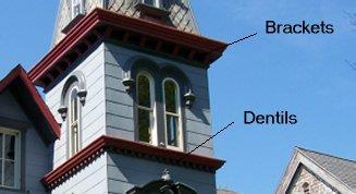 Historic Homes Brackets and Dentils