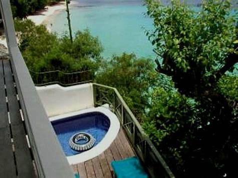 Barbados Luxury Elegant Properties Realty - Batts Rock Beach Terrace View with Pool