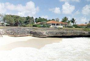 Barbados Luxury,   View of Property From The Beach
