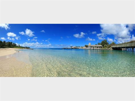 Barbados Luxury, lagoon land beachfront view