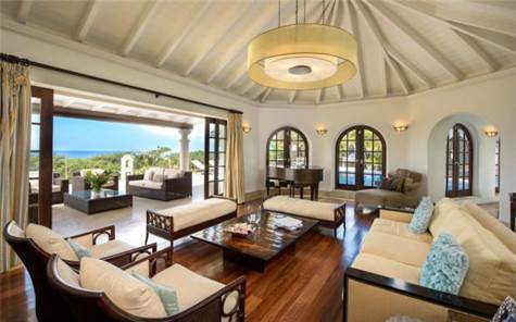 Barbados Luxury,   Lounge Area With Easy Outdoor Access 
