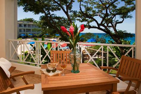 Barbados Luxury Elegant Properties Realty - Paynes Bay Beach & Pool View from Terrace