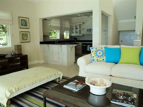 Barbados Luxury,   side-shot of lounge room