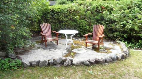 Backyard Sitting Area