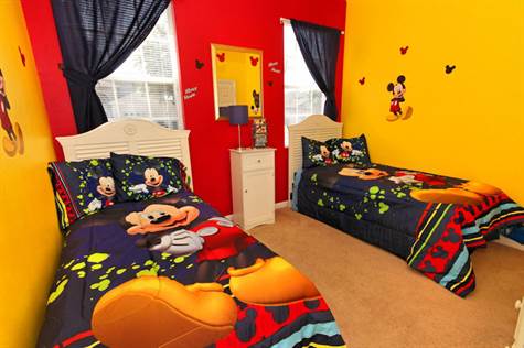 Twin Mickey Bedroom