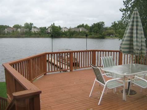 Deck With View of Lake