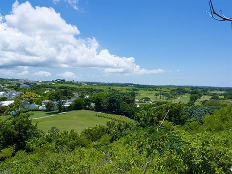 Barbados Luxury,  Long-shot of Golf Course