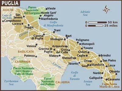Province of Puglia & Basilicata