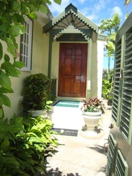 Barbados Luxury,  Main Entrance Door
