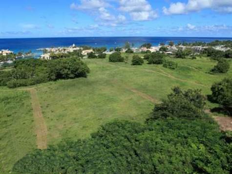 Barbados Luxury, lagoon land aerial view