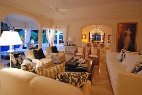 Barbados Luxury, Living Room, Den, Media Room