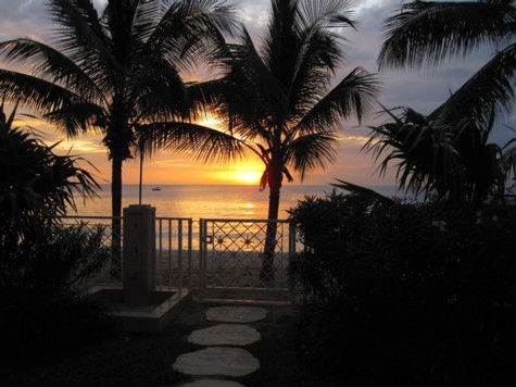Barbados Luxury,  Shot of Sunset from property