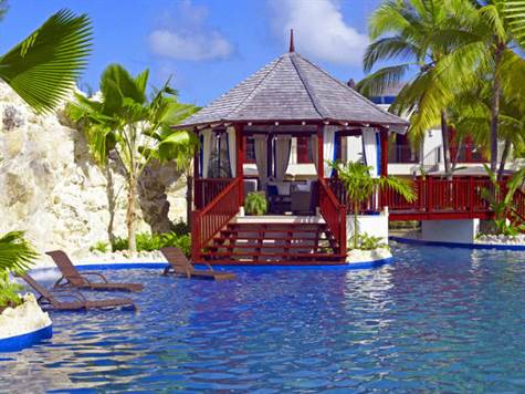 Barbados Luxury,   Water Gazebo