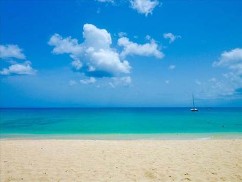Barbados Luxury,  Full-shot of Crystal Clear Sea