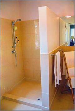Barbados Luxury, Bathroom with full shower