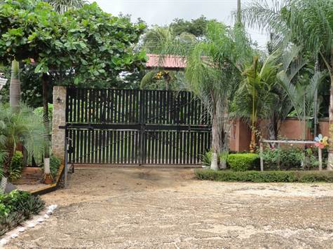 front entrance gate