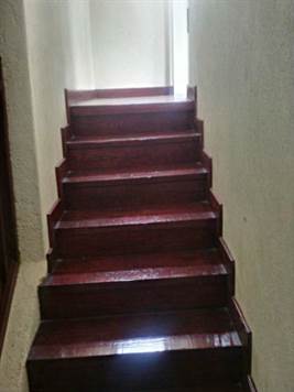 Stairway to rental space