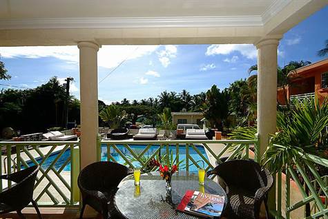 Barbados Luxury,   Full shot of View from Terrace