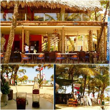 beach front restaurant