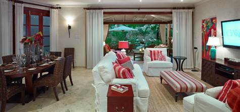 Barbados Luxury,   Lounge Room & Dinning Table