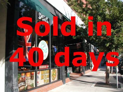 sold 40 days sports bar downtown