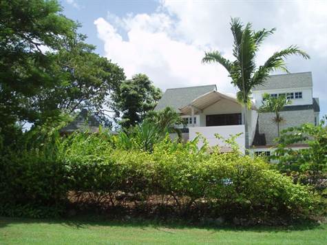 Barbados Luxury,     Side-shot of Property From Outside Garden
