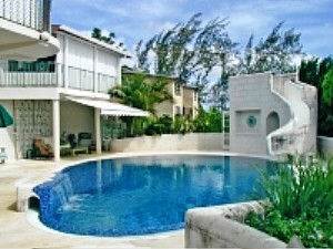 Barbados Luxury,   Full Shot of Swimming Pool With Slide