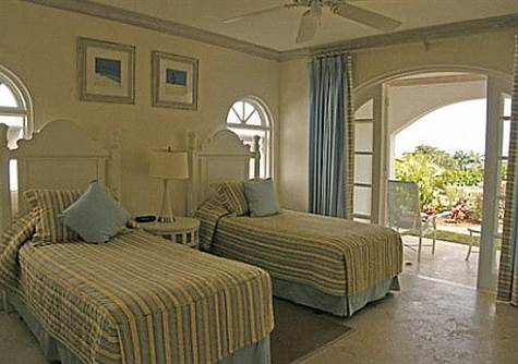 Barbados Luxury, Bedroom 1 With Twin-beds